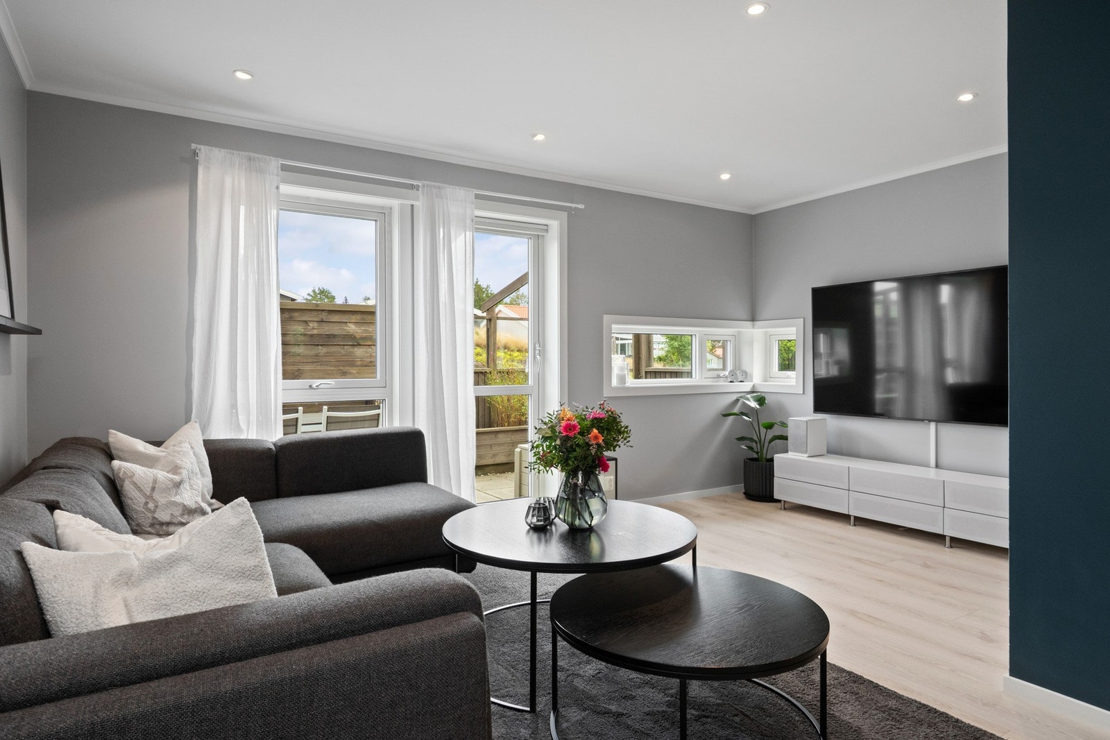 Himlingen har downlights. Galleribilde