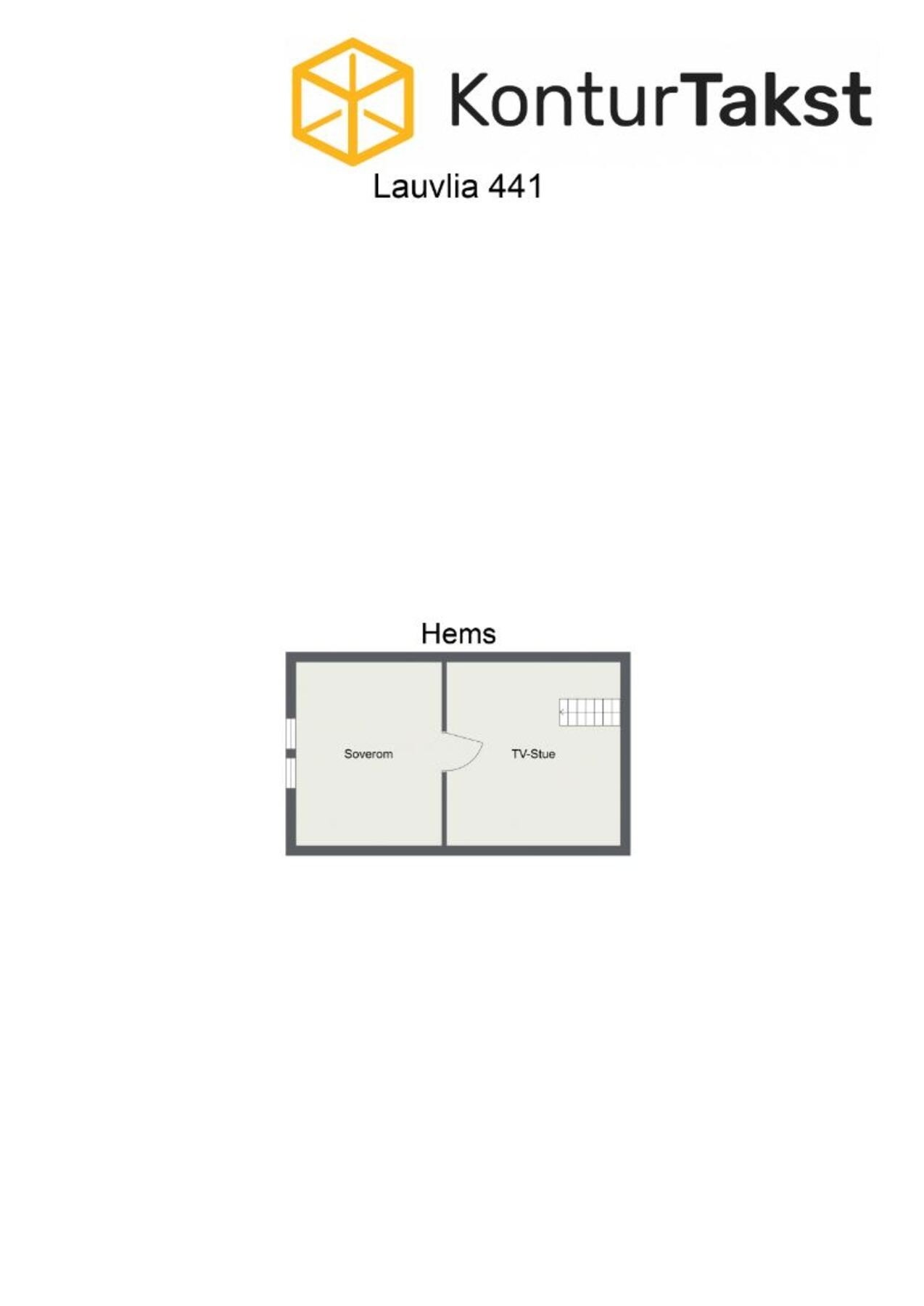 Plantegning hems. Galleribilde