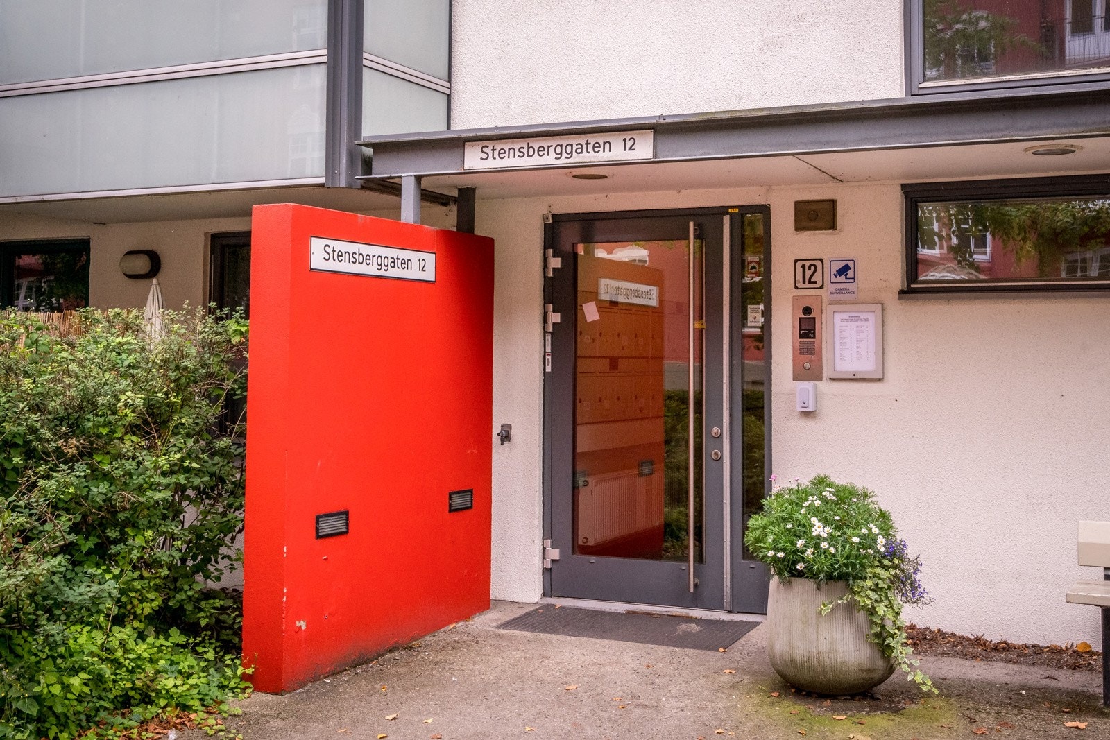 Inngangsparti Galleribilde