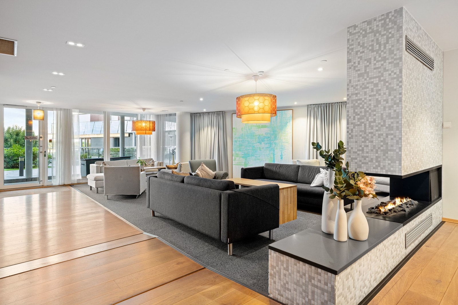 Fellesareal ligger i byggets 2. etasje. Galleribilde