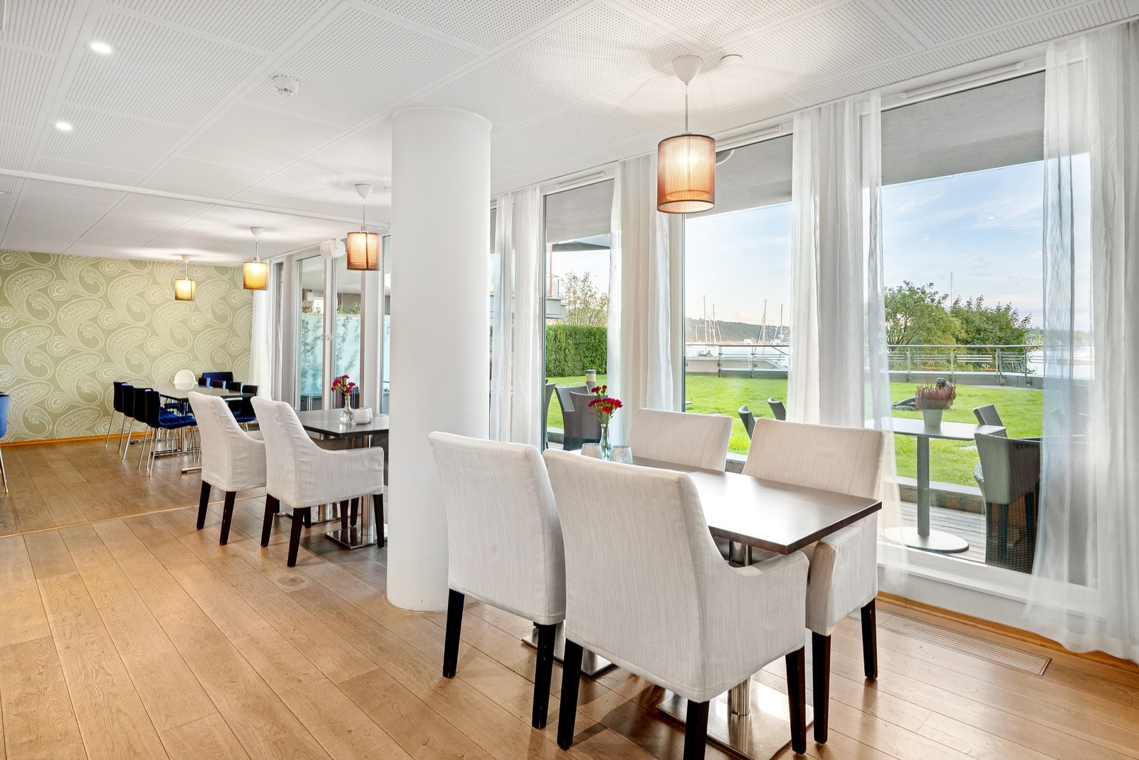 Her kan man invitere venner og familie til selskap. Galleribilde