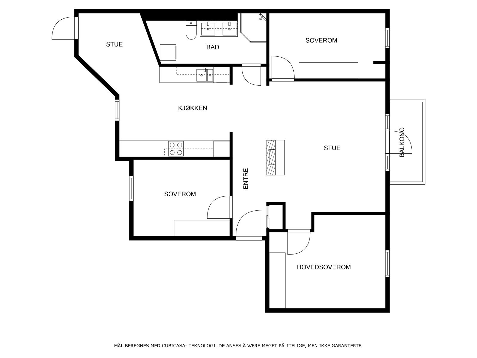 Gjør deg kjent med planløsningen Galleribilde