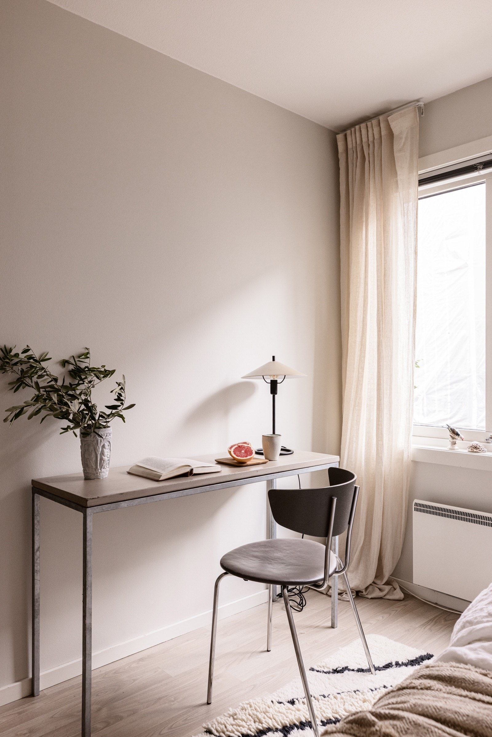 Detalj fra soverom. Galleribilde