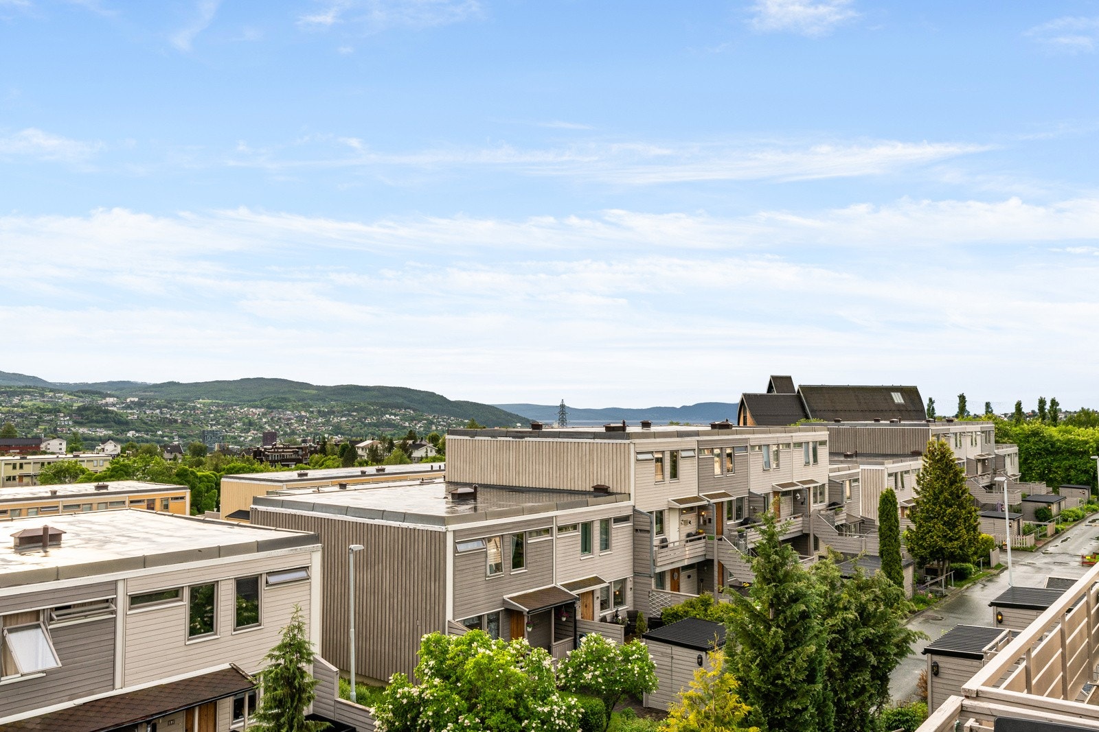 Utsikt fra balkongen. Galleribilde