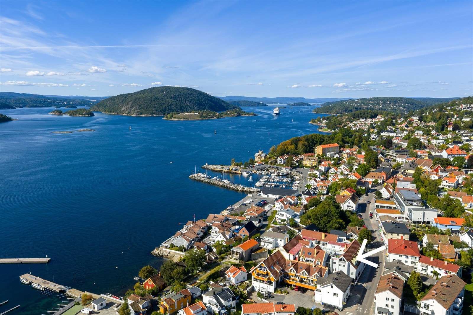 Dronefoto Galleribilde