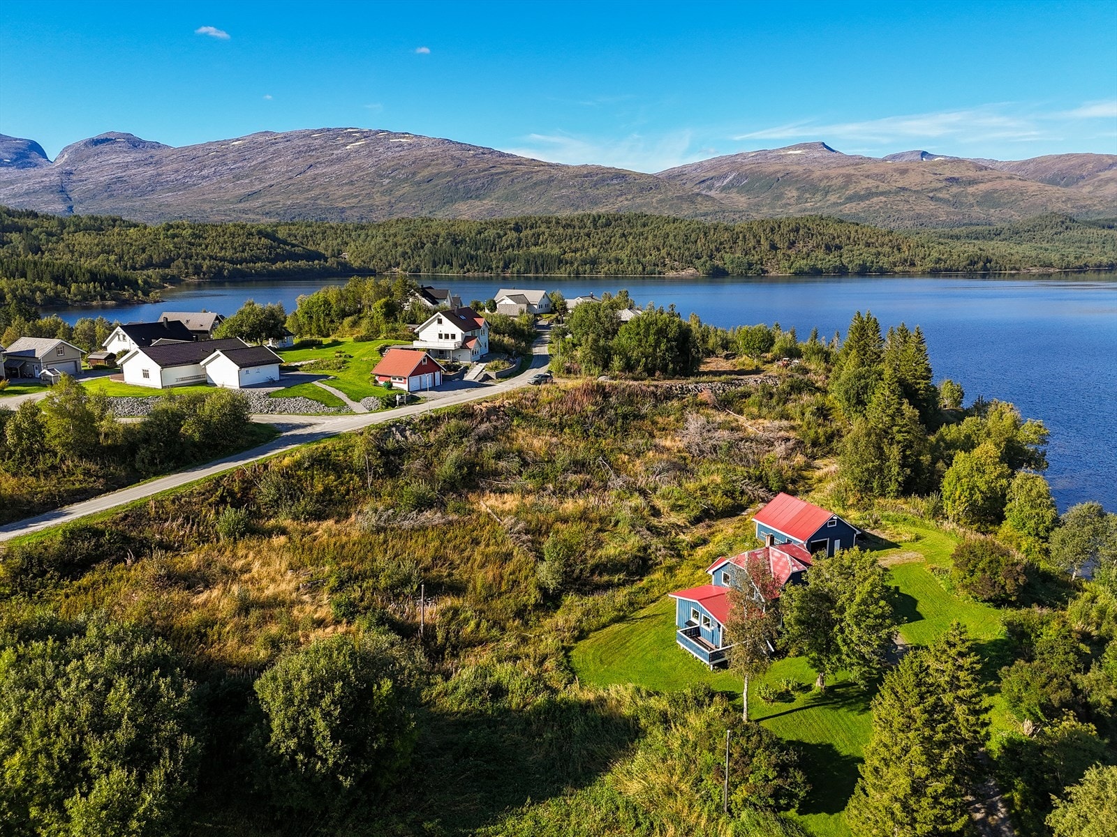 Rolig og fint område. Galleribilde