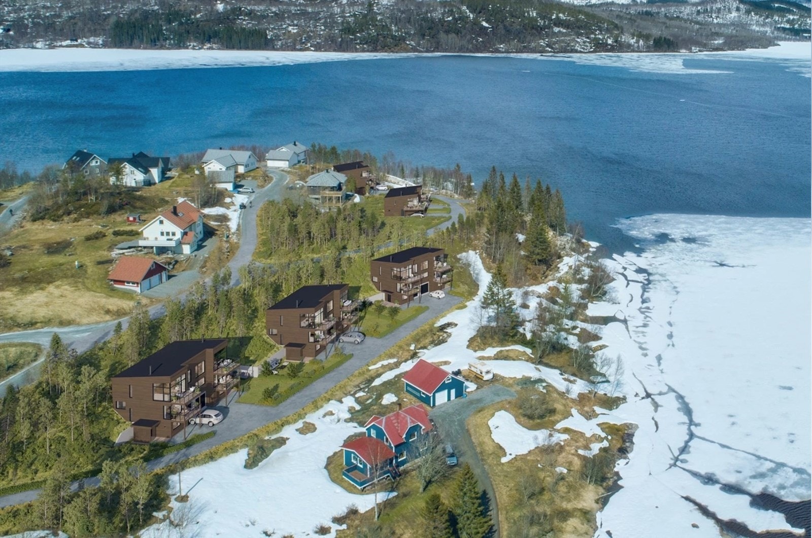 Fra eiendommen ligger du en kort kjøretur unna alt du trenger av fasiliteter Galleribilde