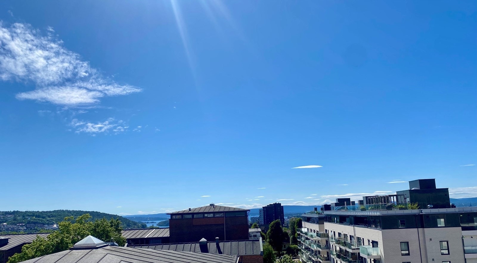 Solrikt beliggende i 6. etasje med fin utsikt Galleribilde