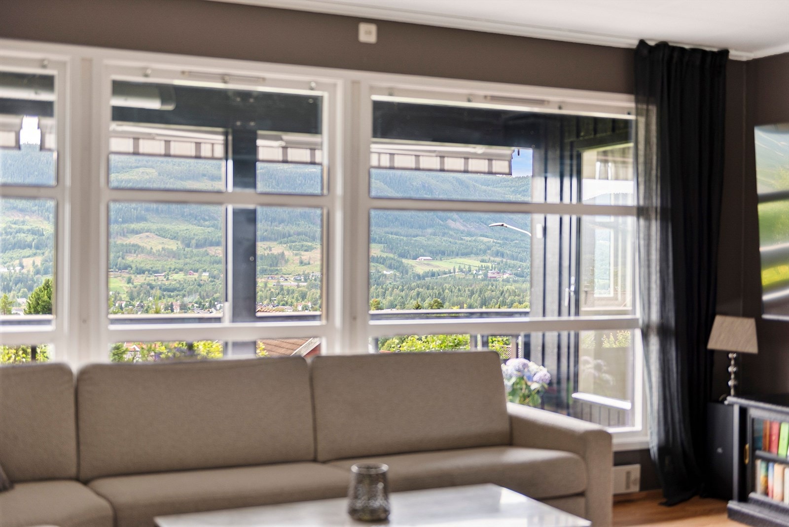 Skjermet og nydelig utsyn Galleribilde