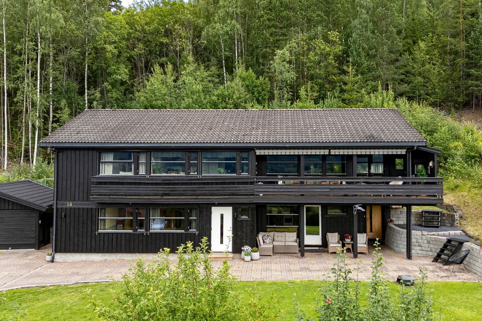 Lekker og tidsmessig fasade Galleribilde