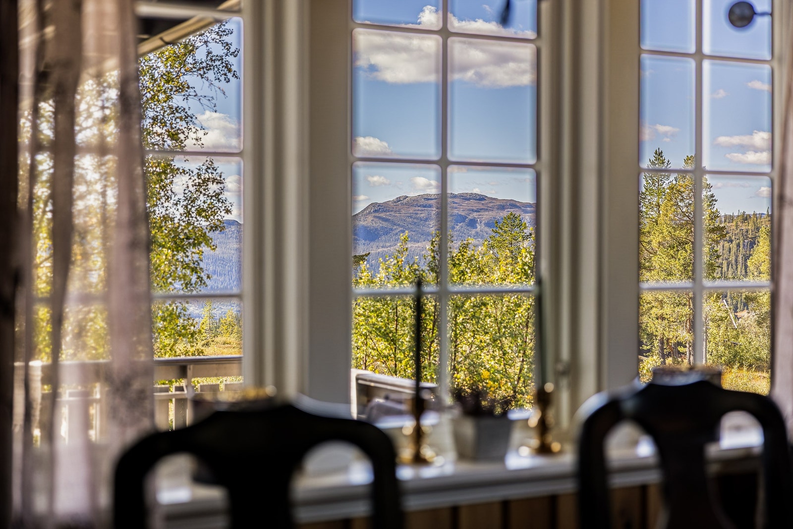 Utsikt fra spisestuen. Galleribilde