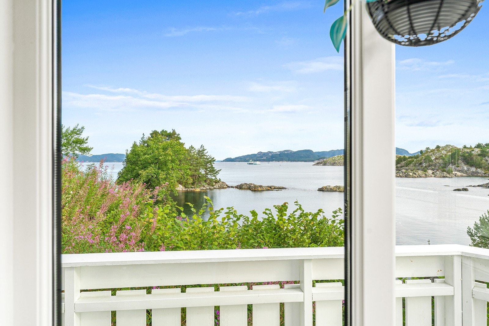 Fantastisk utsikt fra stuen. Galleribilde