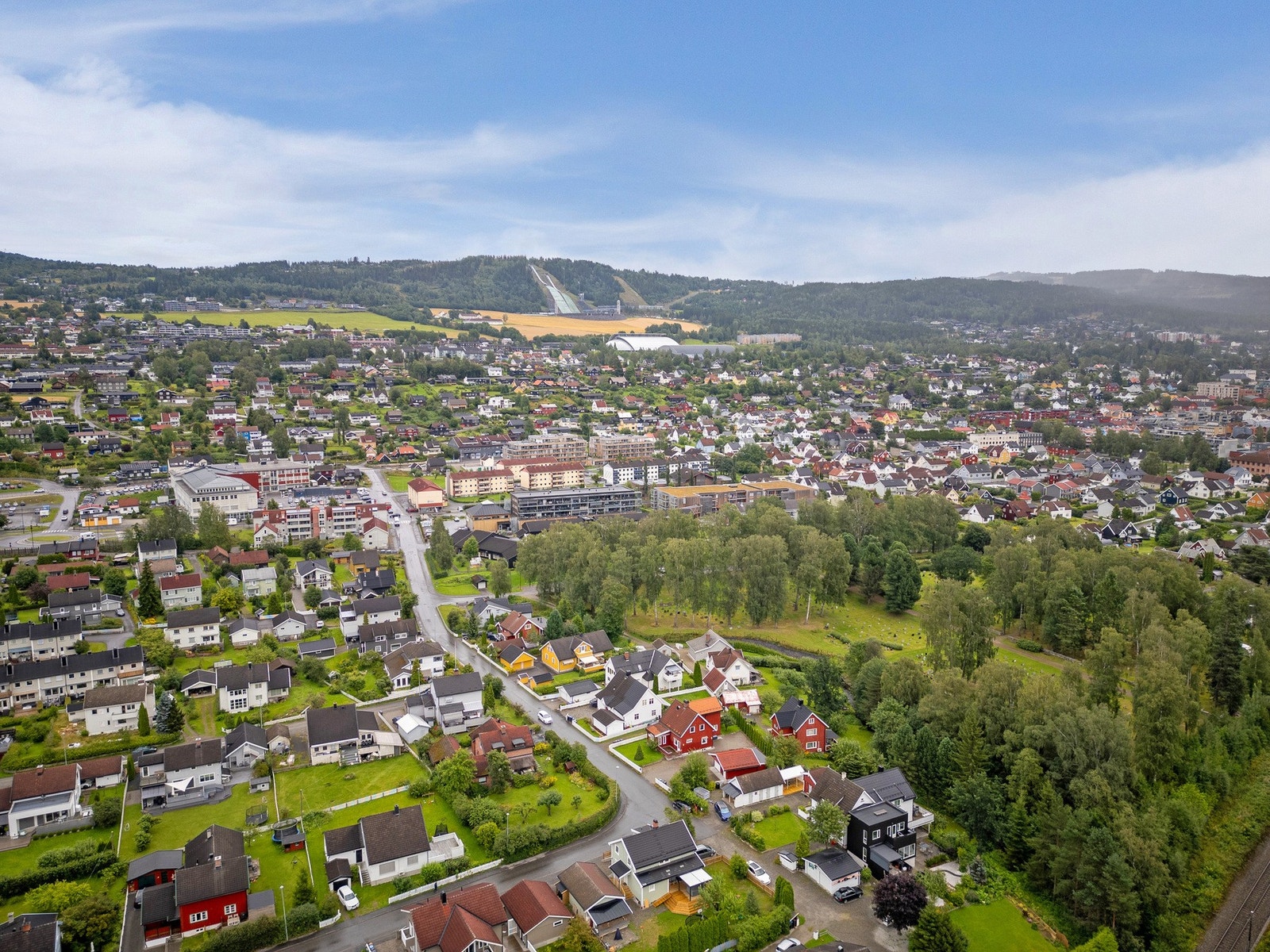 Nærområdet - kort vei til Lillehammer sentrum Galleribilde