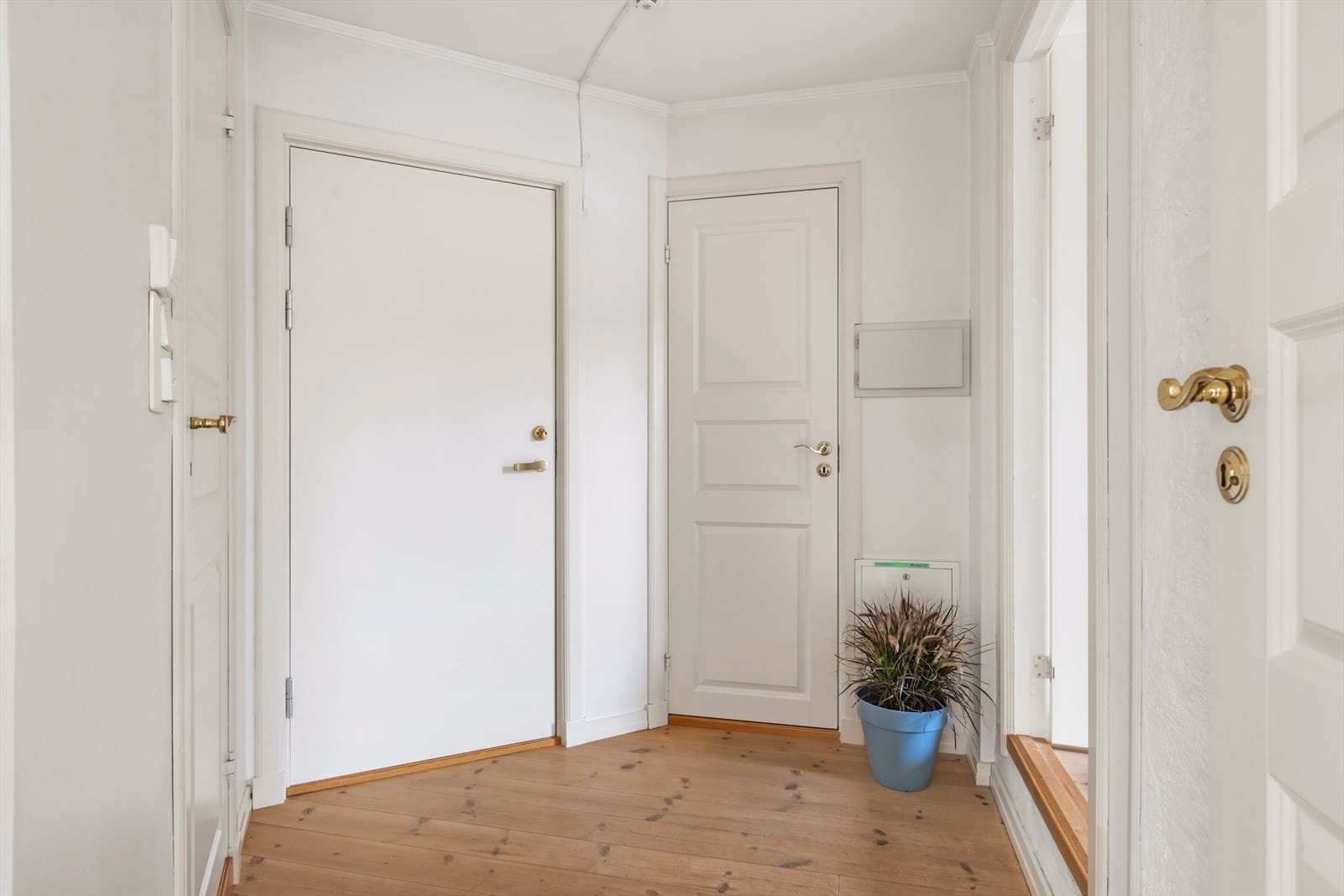 I 4. etasje har man også adkomst til trappeoppgangen. Galleribilde