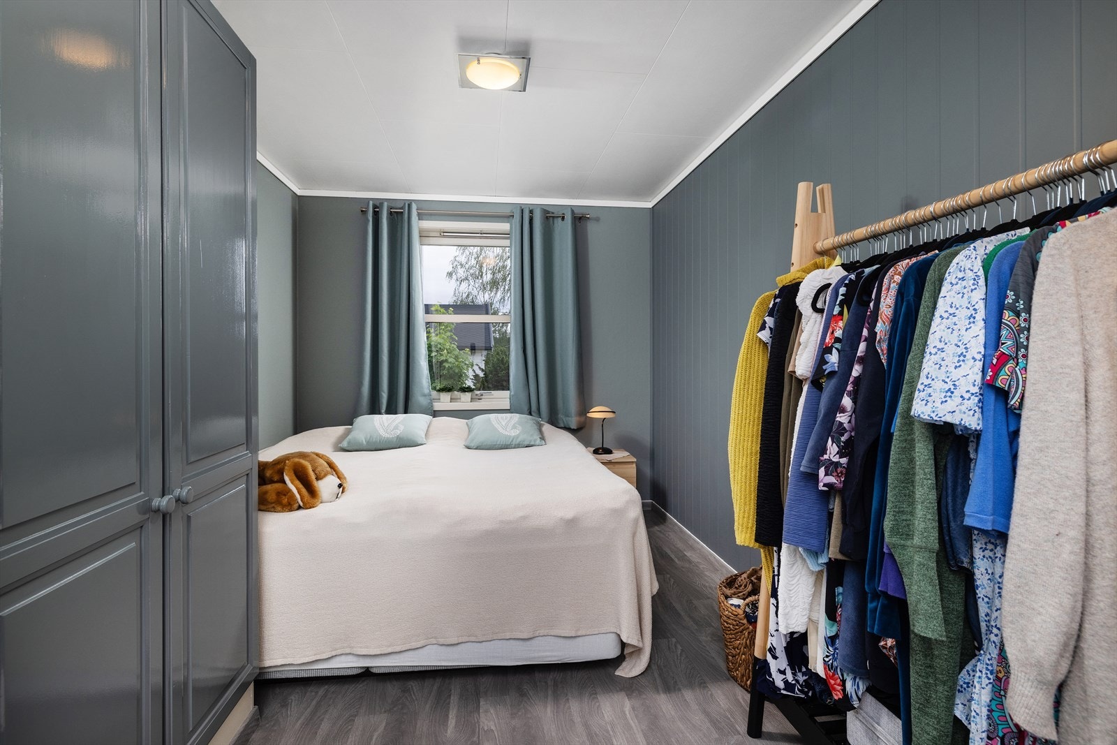 Soverom 3 - Rommene i underetasjen er begge utstyrt med garderobeskap. Galleribilde