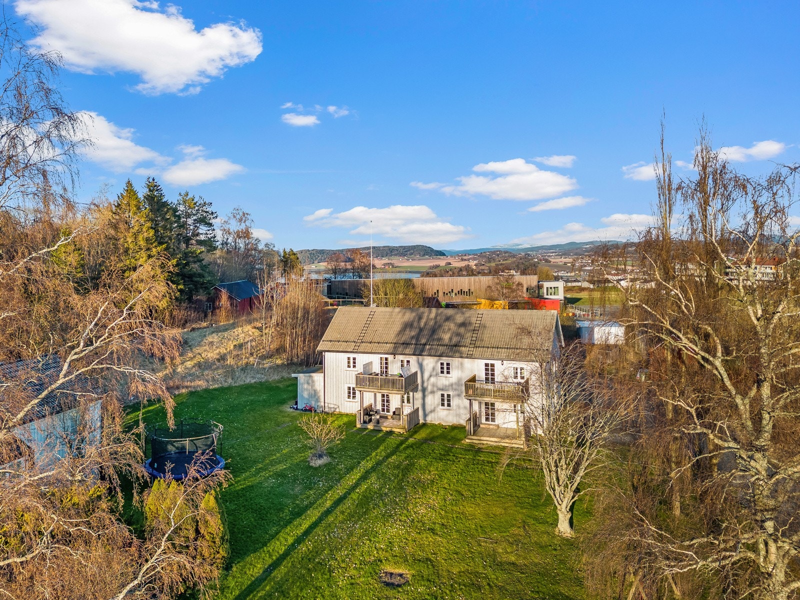 Dronefoto Galleribilde