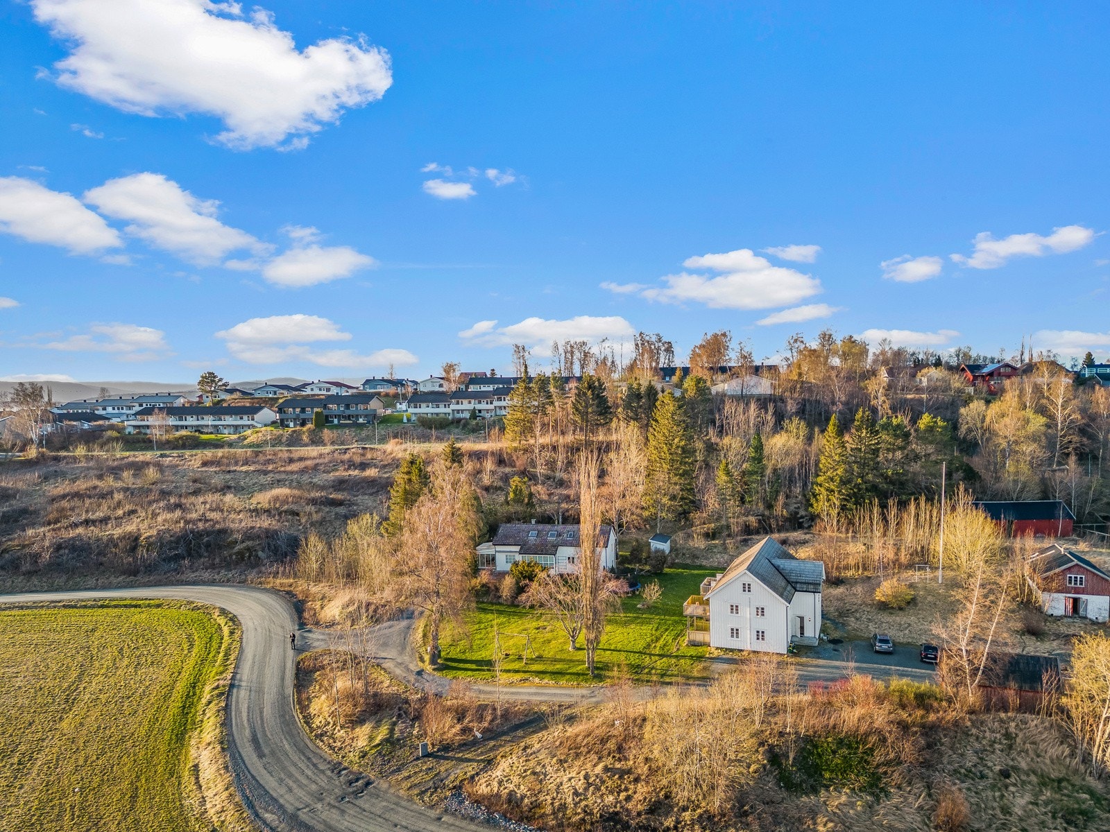 Dronefoto Galleribilde