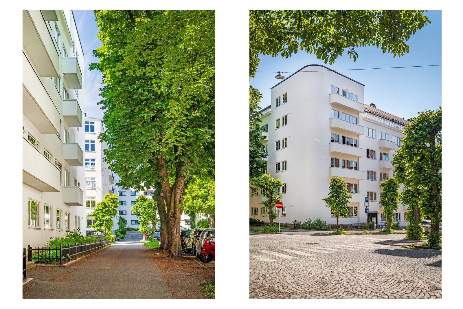 Leiligheten ligger tilbaketrukket til med soverom mot enveiskjørt gate. Galleribilde