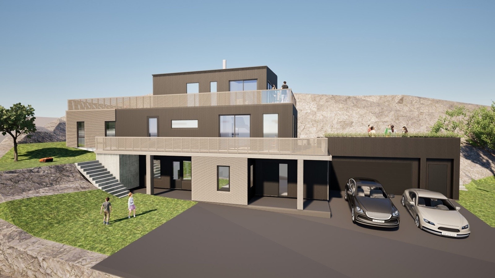 Total BRA: 292,2 m² Galleribilde