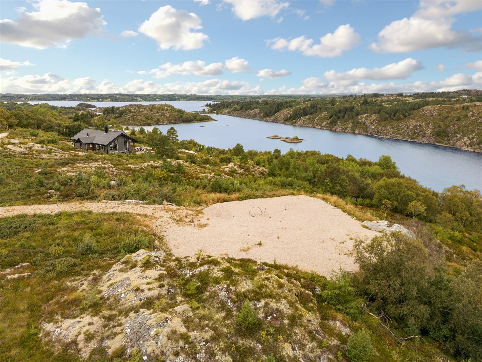 Dronefoto Galleribilde