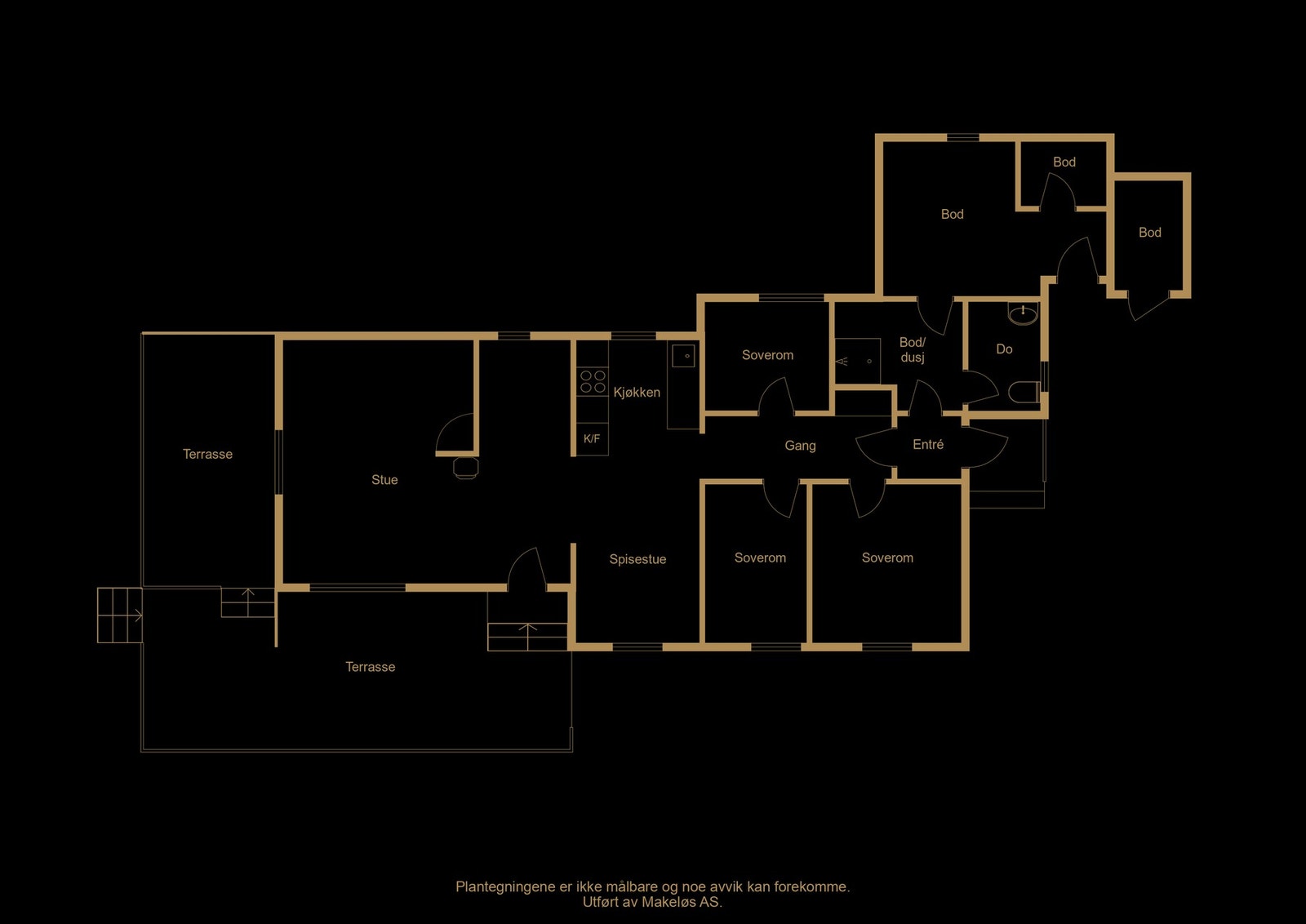 Plantegning - illustrasjon, avvik kan forekomme Galleribilde