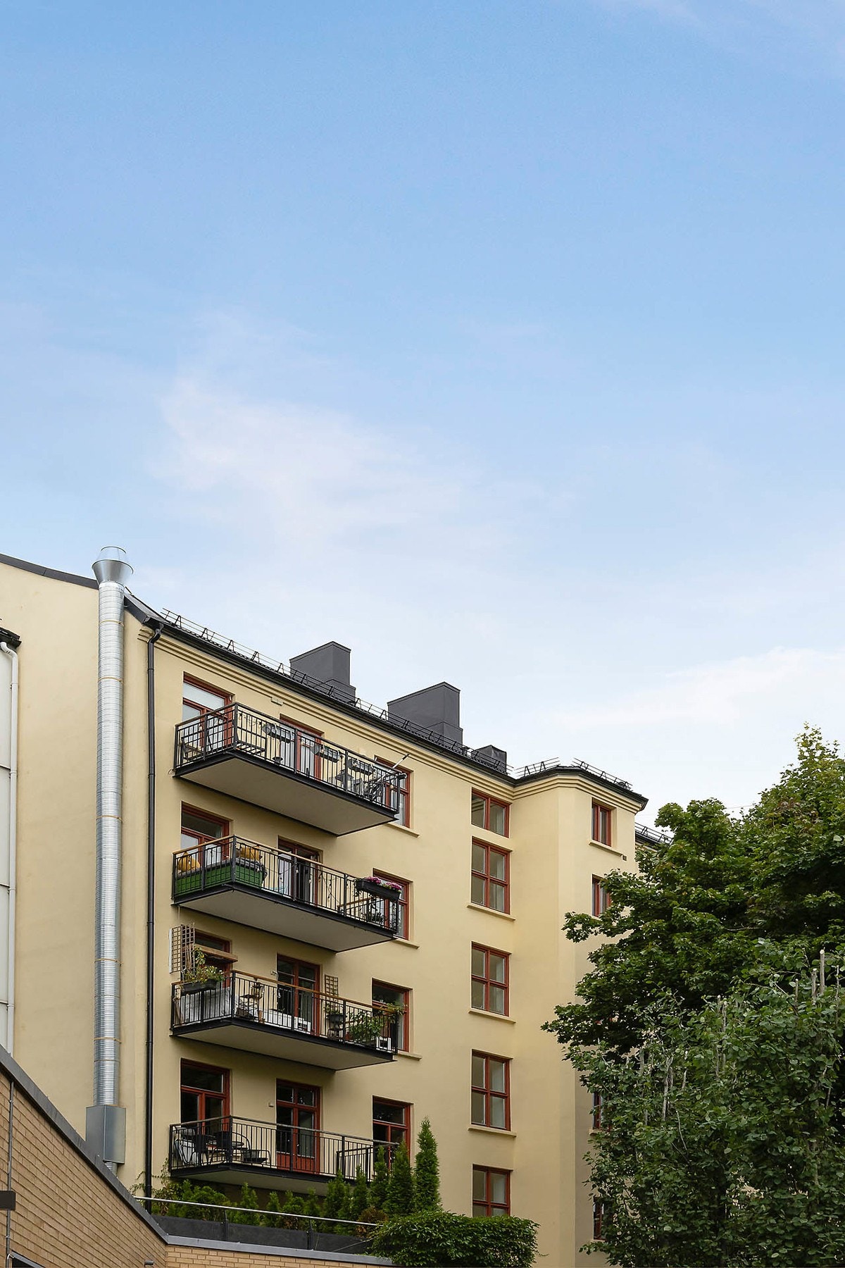 Fasaden ble rehabilitert i 2020 Galleribilde