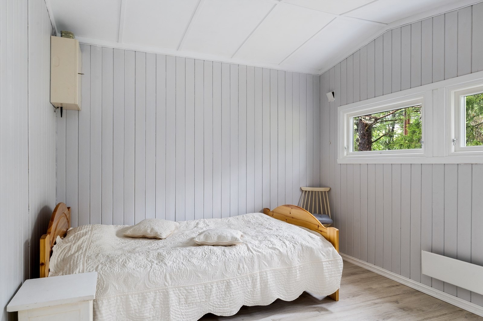 Det er også sikringsskap i rommet Galleribilde