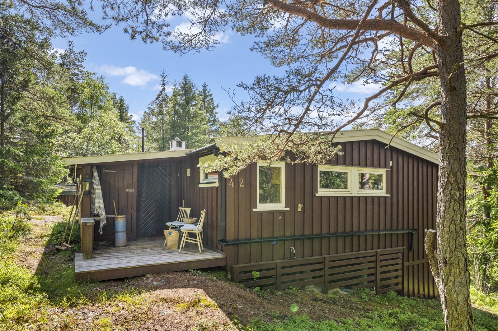 Fasade fra adkomstsiden Galleribilde