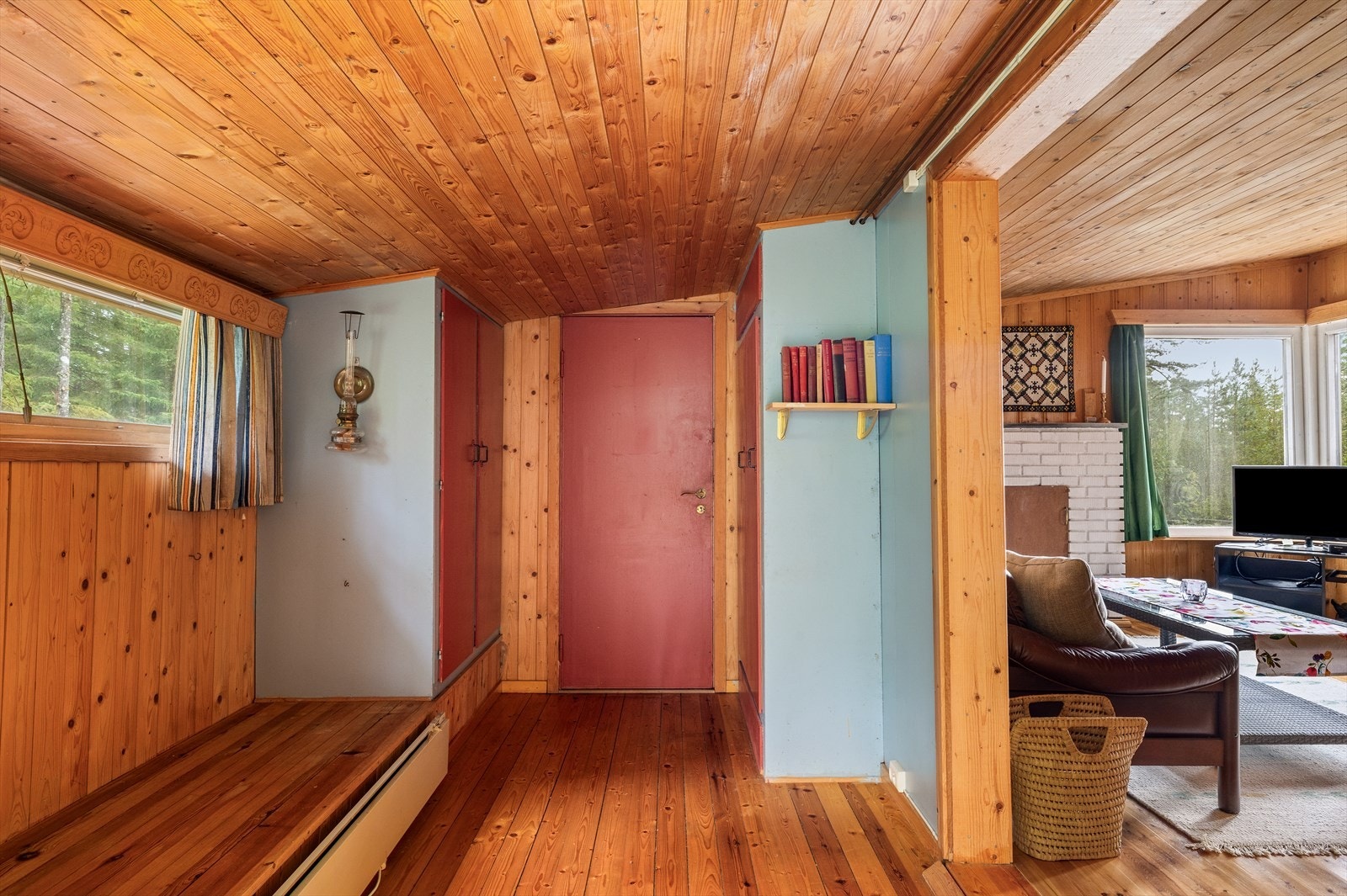 Fra vindfang er det tilgang til toalett Galleribilde