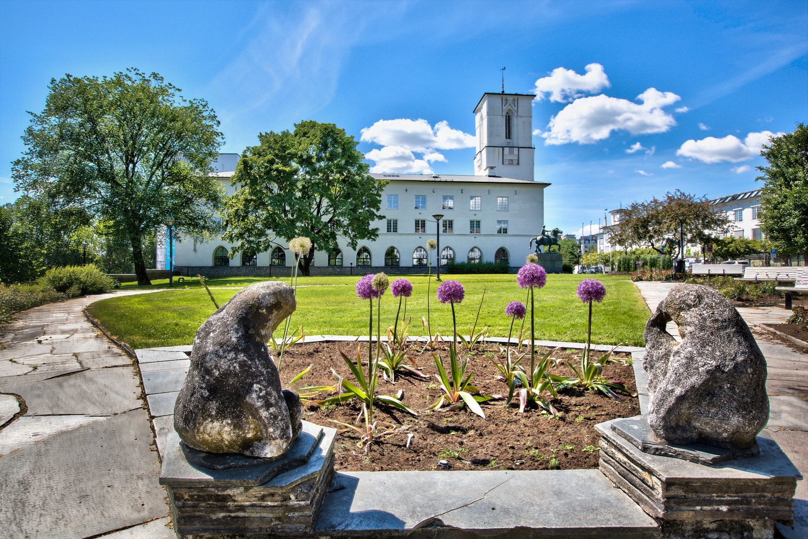 Sandvika rådhus. Galleribilde