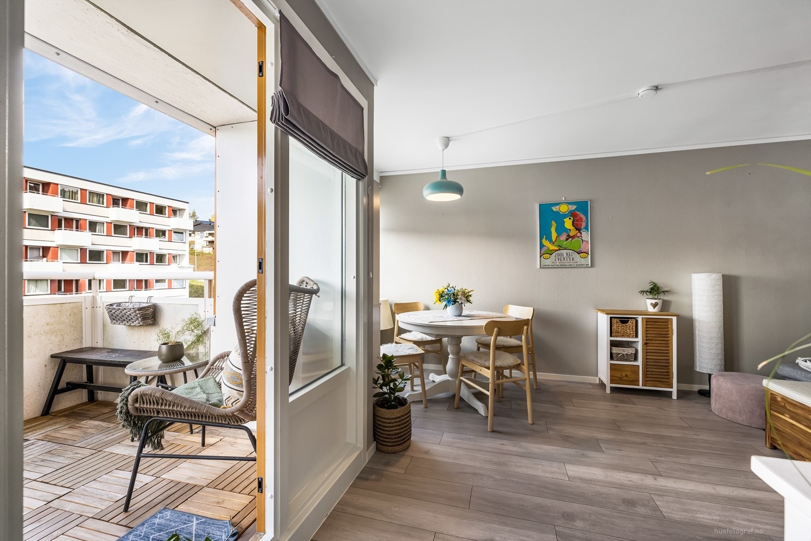 Praktisk leilighet med "alt" inkludert i felleskostnader Galleribilde