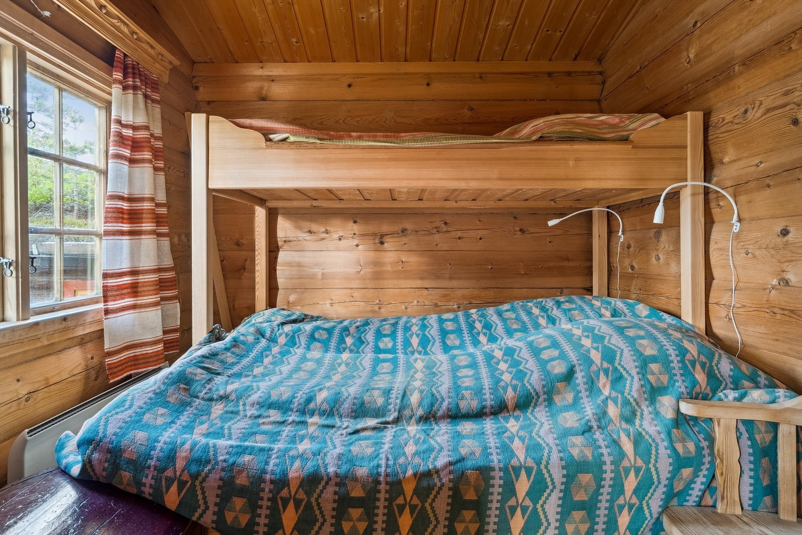 Det er to soverom i hytta Galleribilde