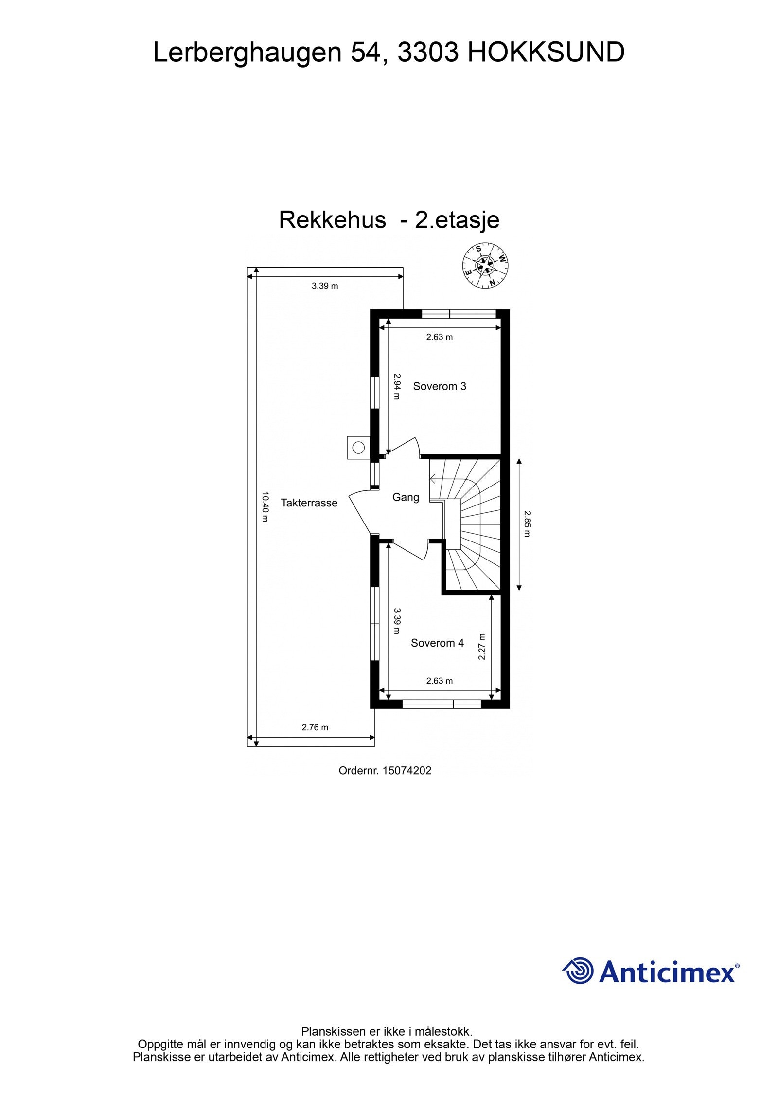 Plantegning 2. etasje. Galleribilde