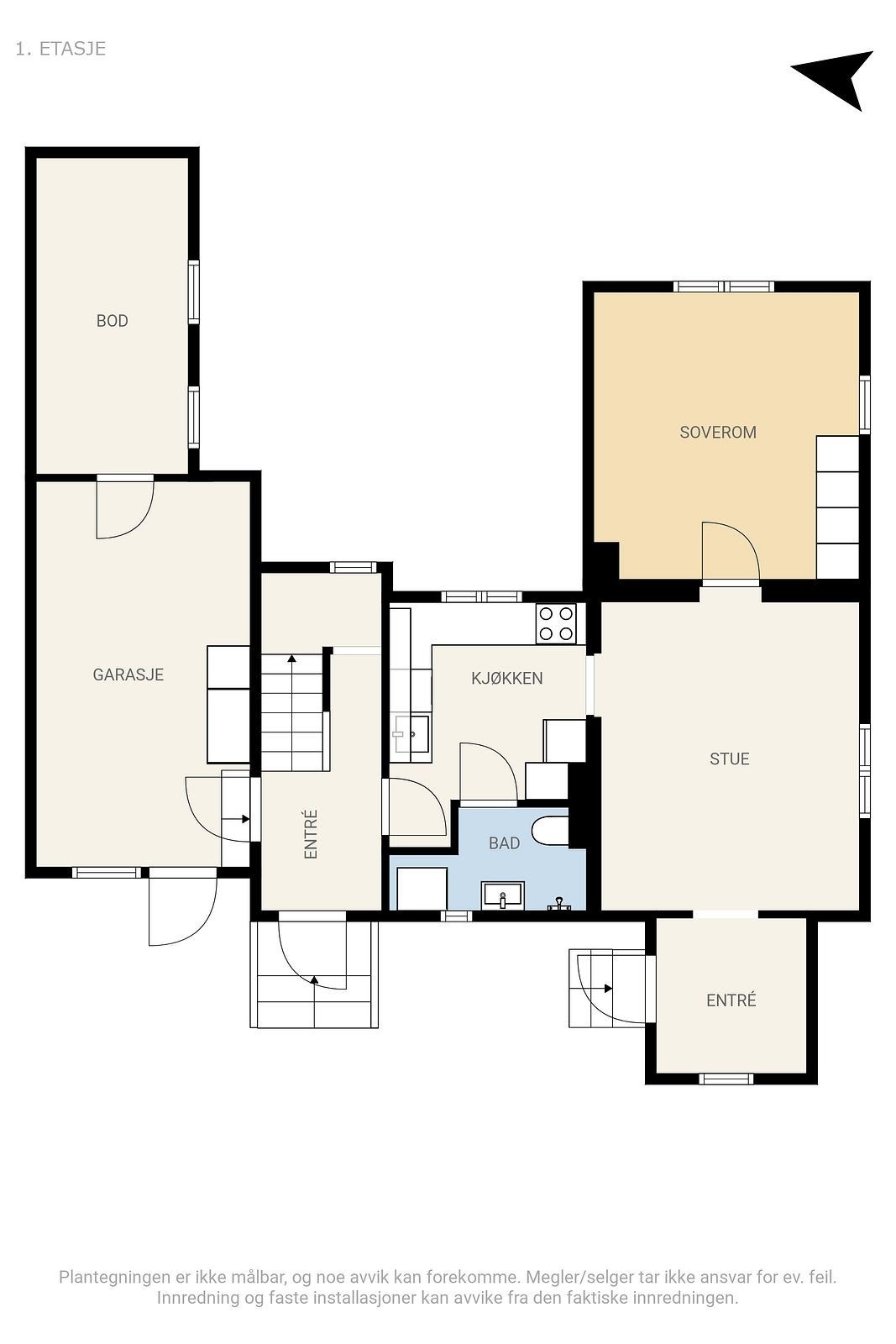 1. etg. Galleribilde