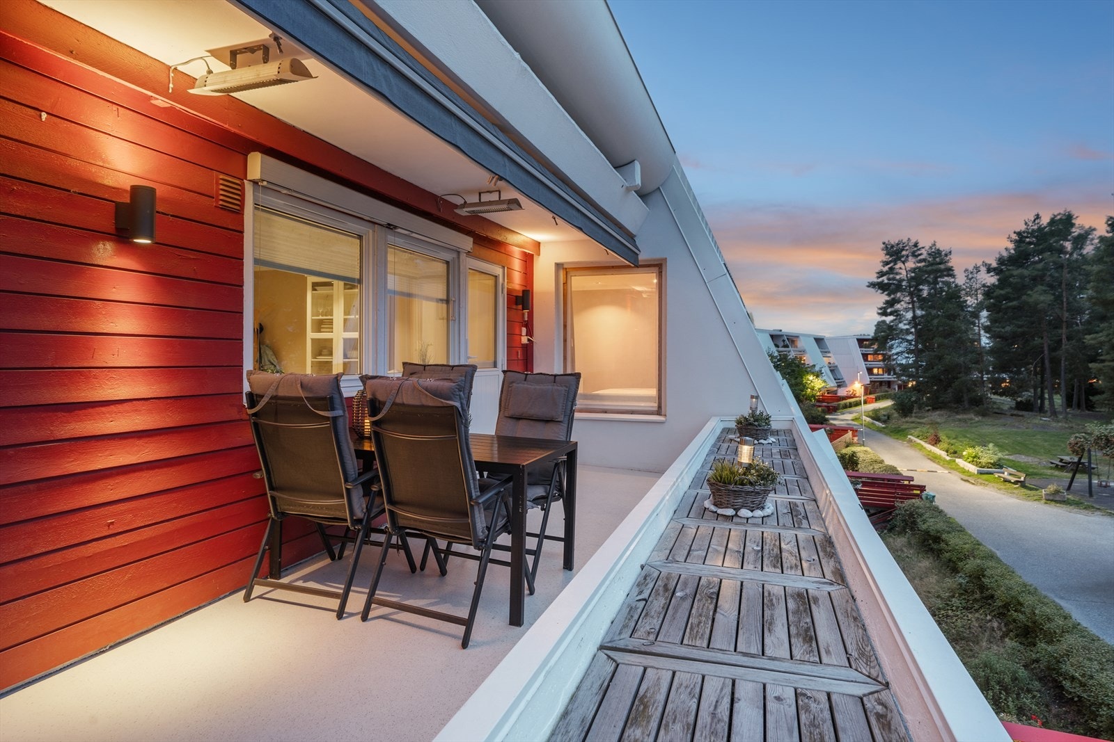 Her kan fine kvelder nytes med venner og familie. Galleribilde