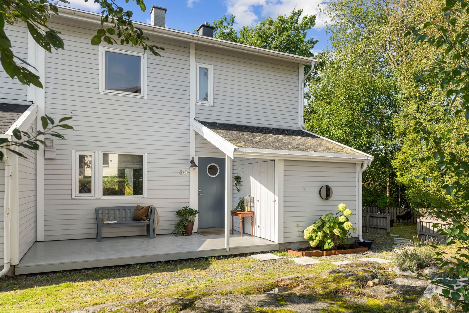 Beliggenhet innerst i blindvei Galleribilde