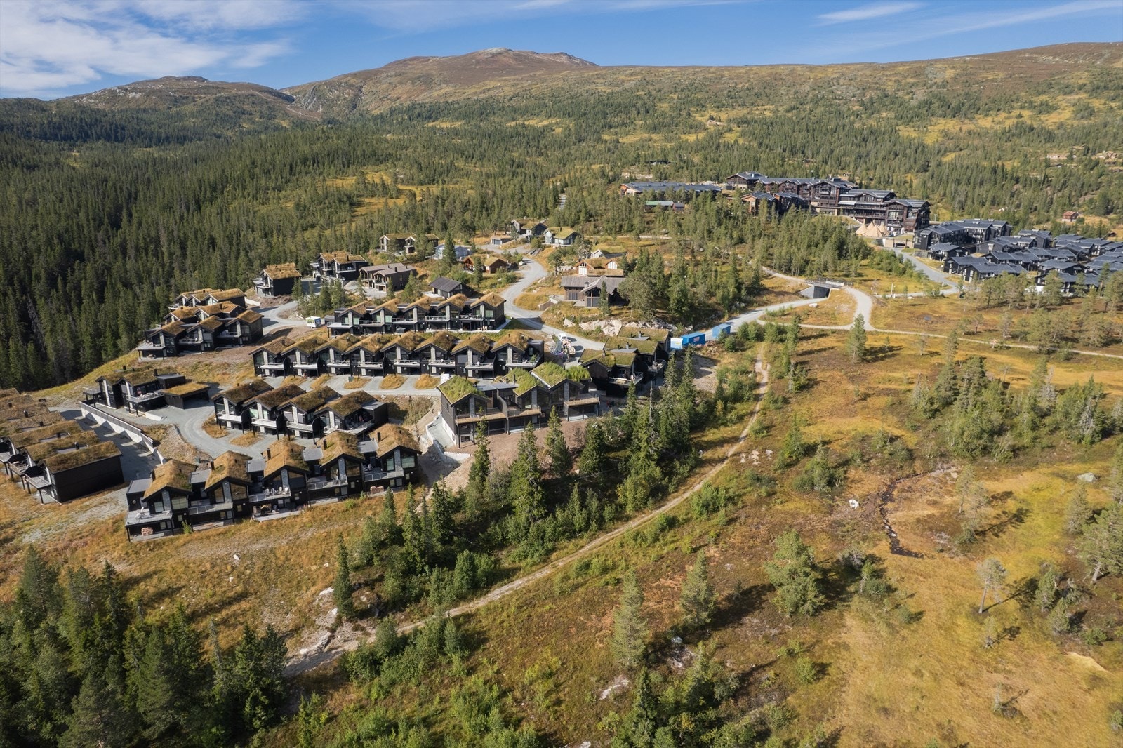 Gangavstand til Norefjell ski og spa fra hytta. Galleribilde