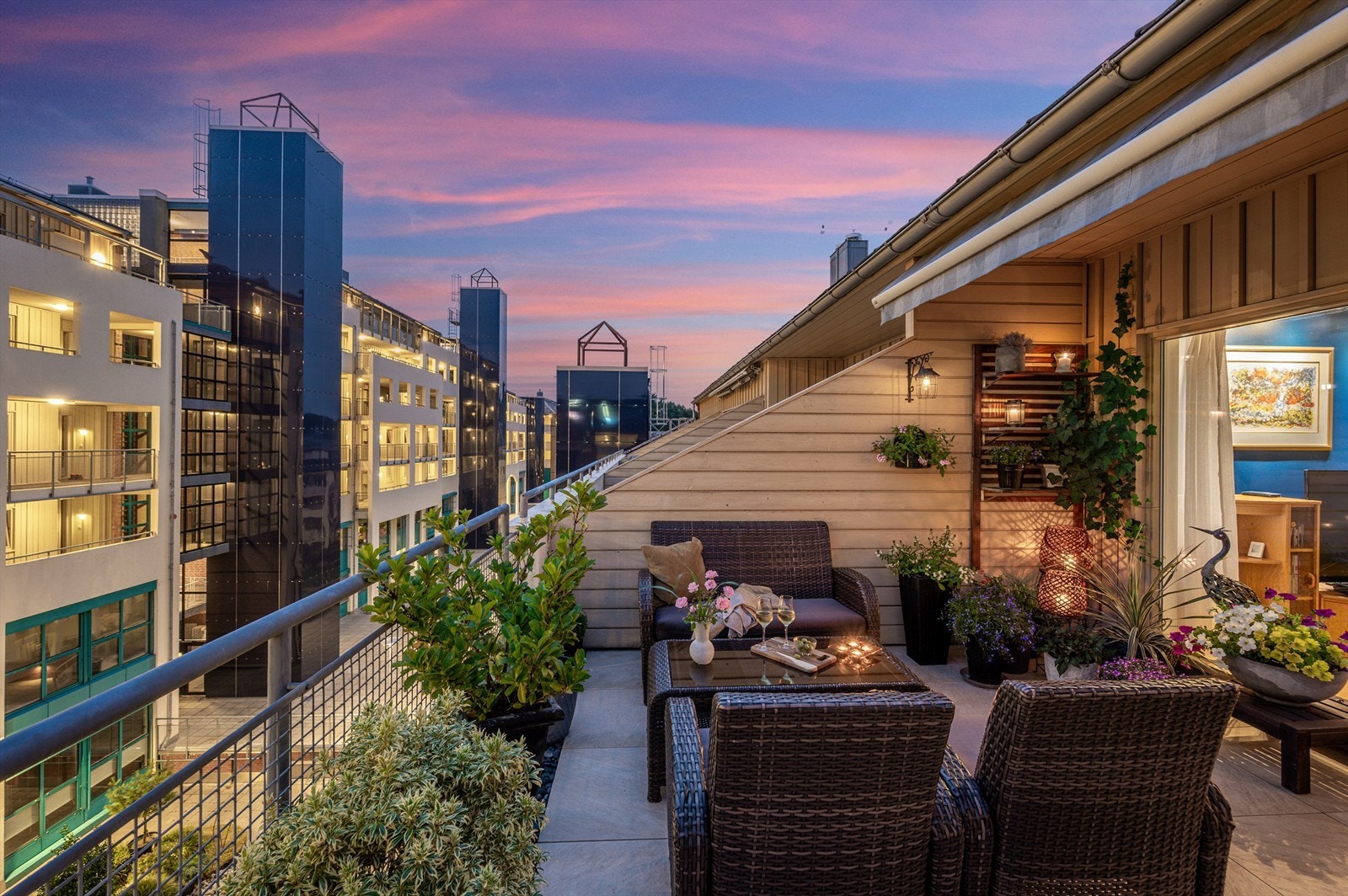 Kveldstid Galleribilde