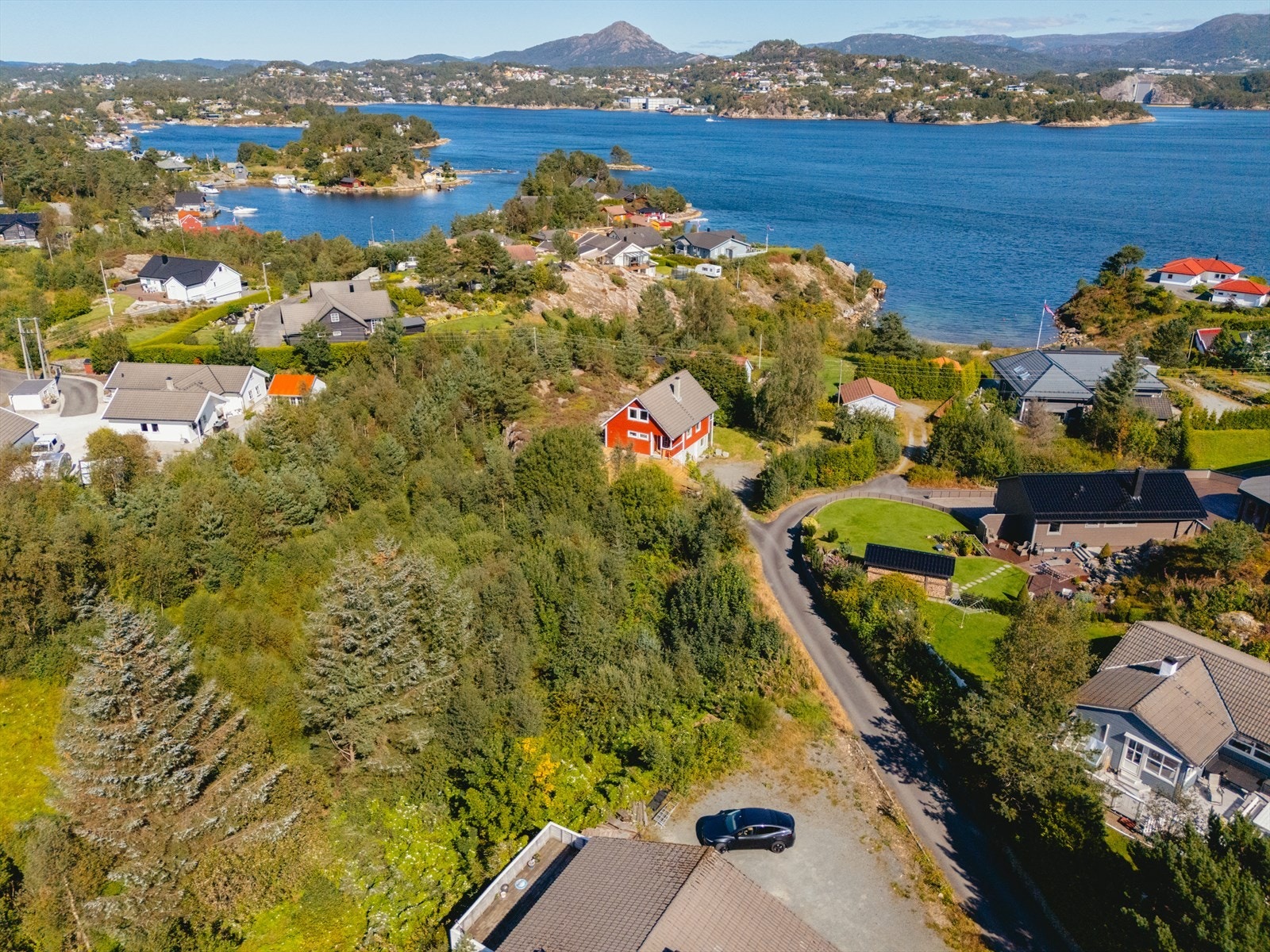 Tomten måler ca. 760 kvm Galleribilde