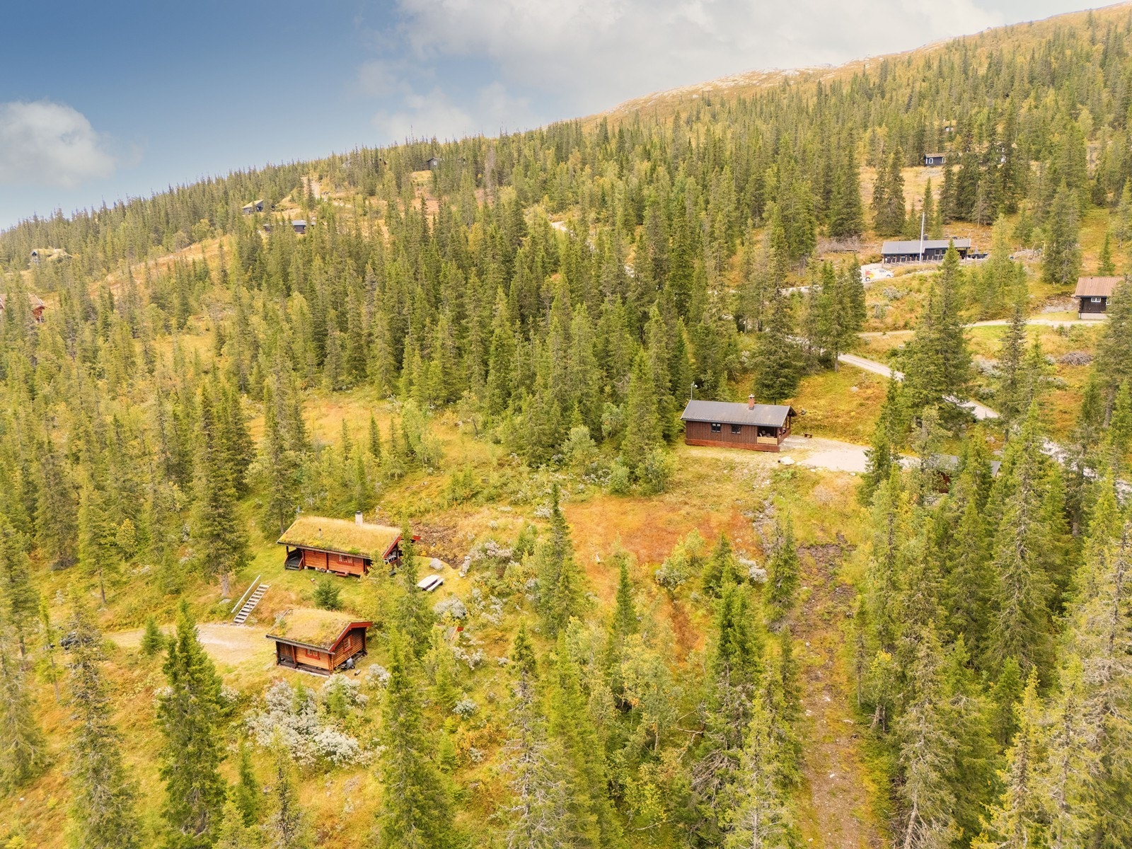 Attraktivt beliggende i flotte naturomgivelser, 908 moh. på Sloko. Galleribilde