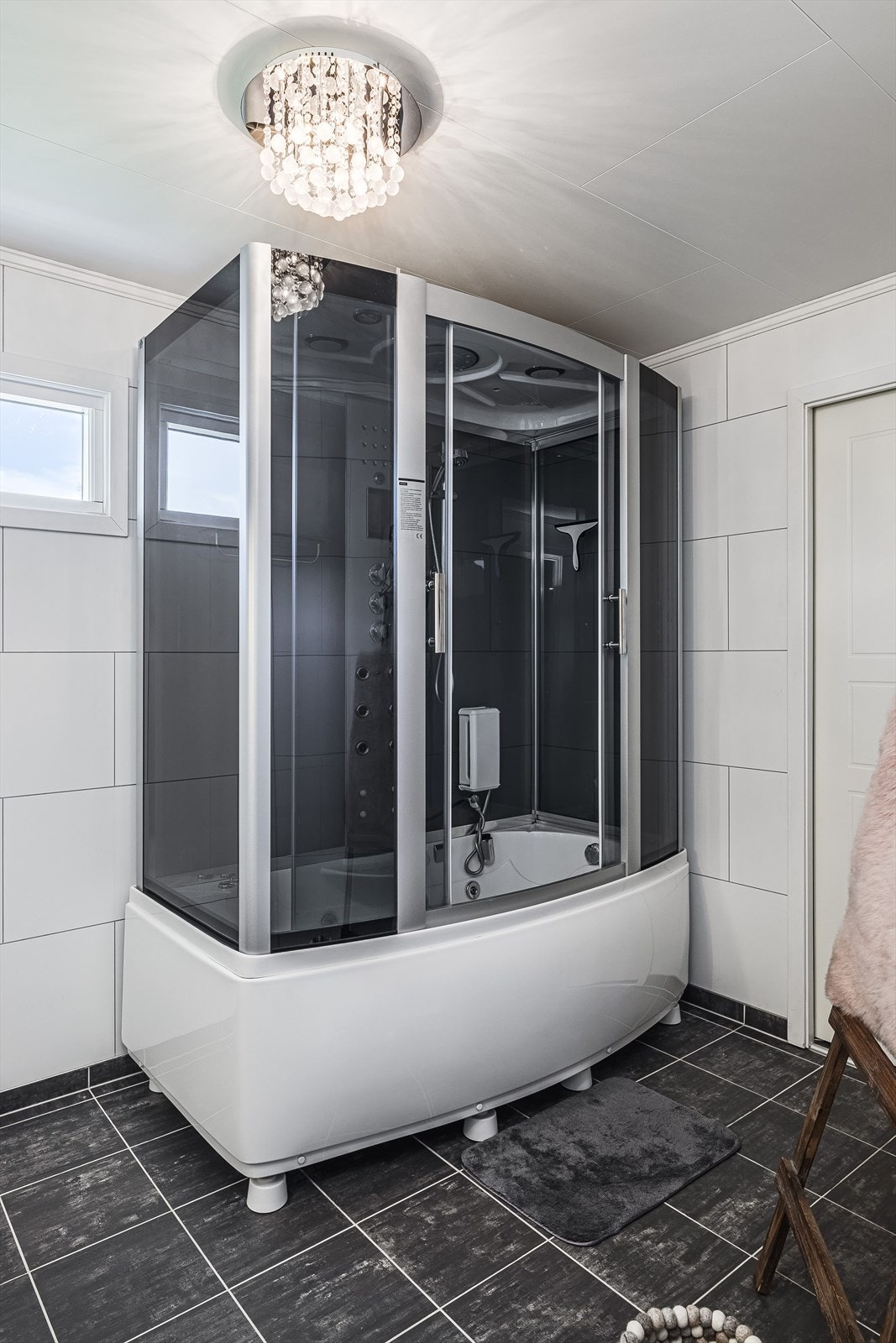 Baderommet ble oppgradert med ny innredning rundt 2019/2020. Galleribilde