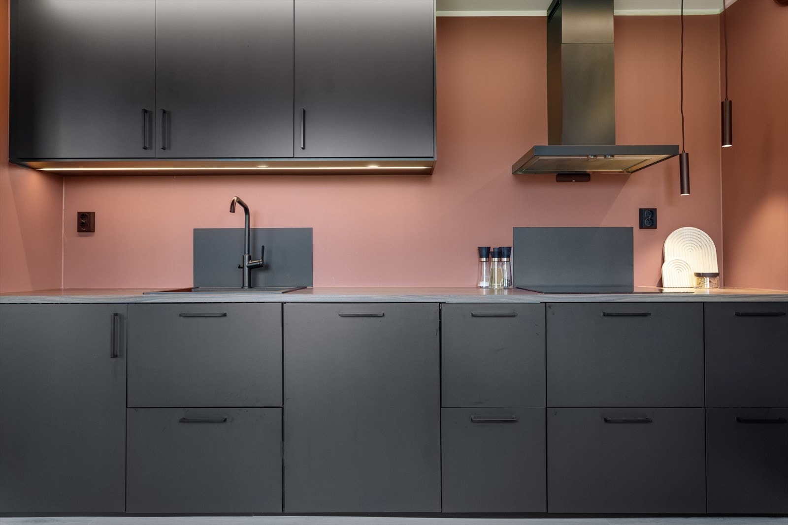 Lekkert kjøkken som måler 12 kvm. Galleribilde