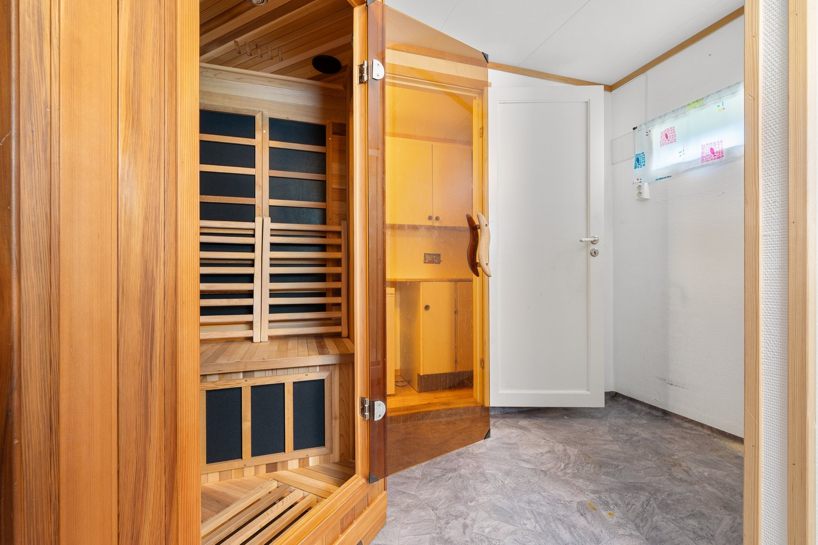 I tillegg er det etablert infrarød badstue Galleribilde