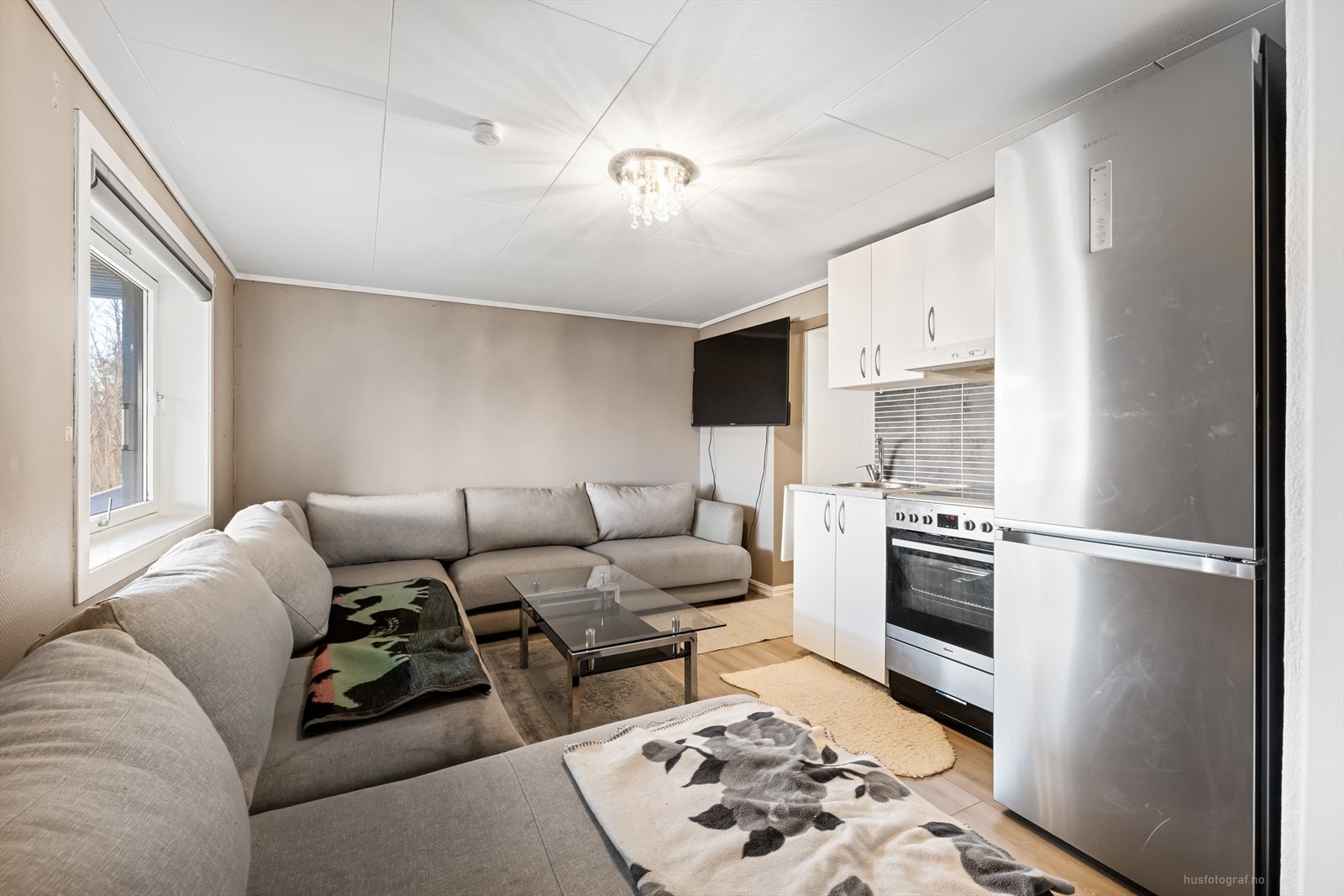 I underetasjen er det også etablert en hybel. Galleribilde