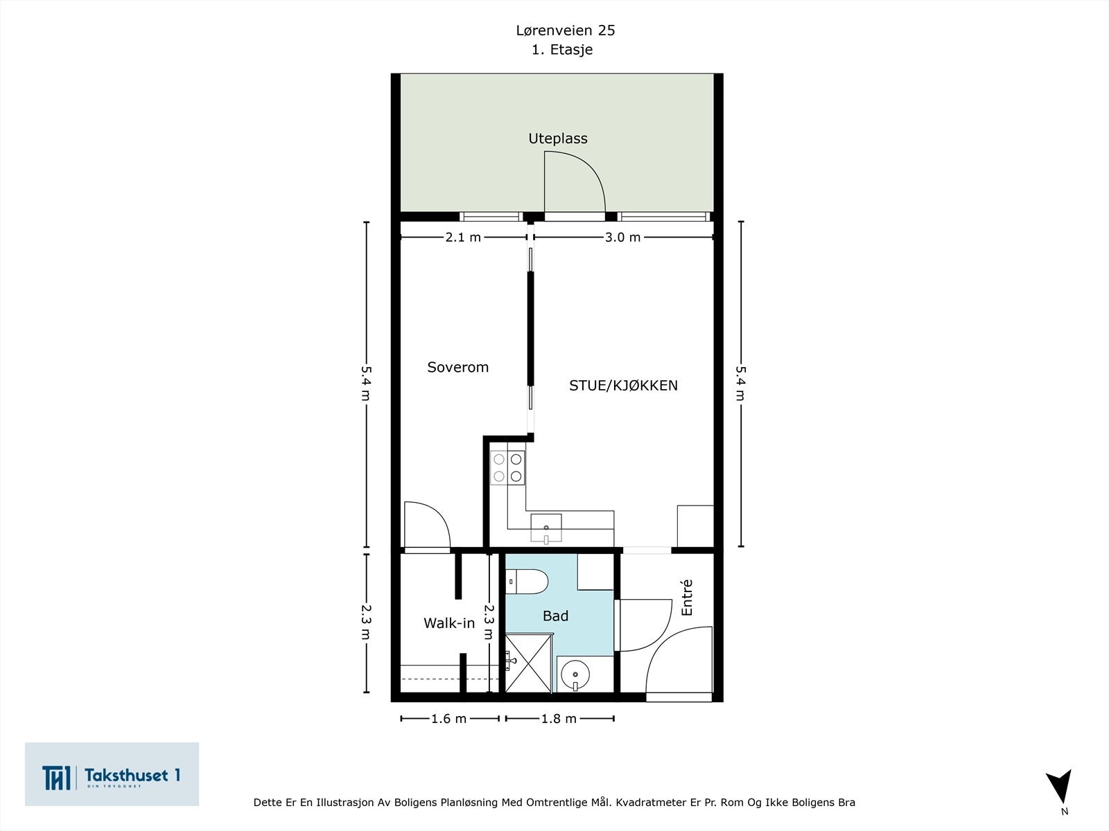 Plantegning. Galleribilde