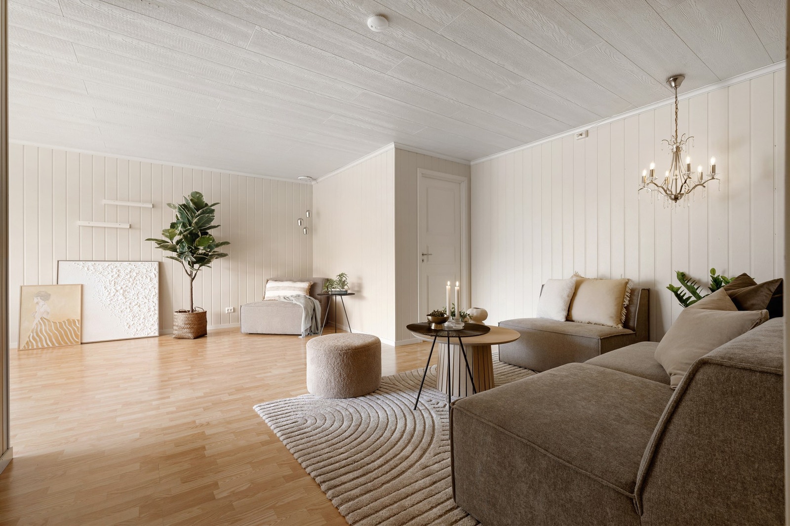 En fleksibel planløsning som gir mange innredningsmuligheter Galleribilde