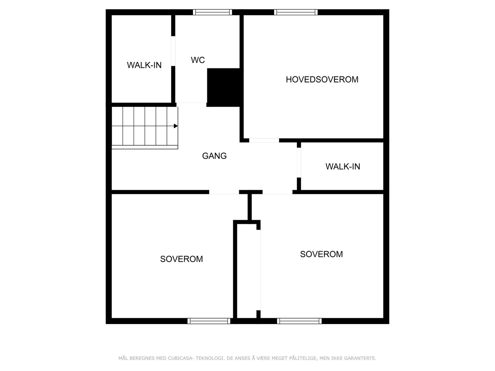 Plantegning 2.etasje. Galleribilde