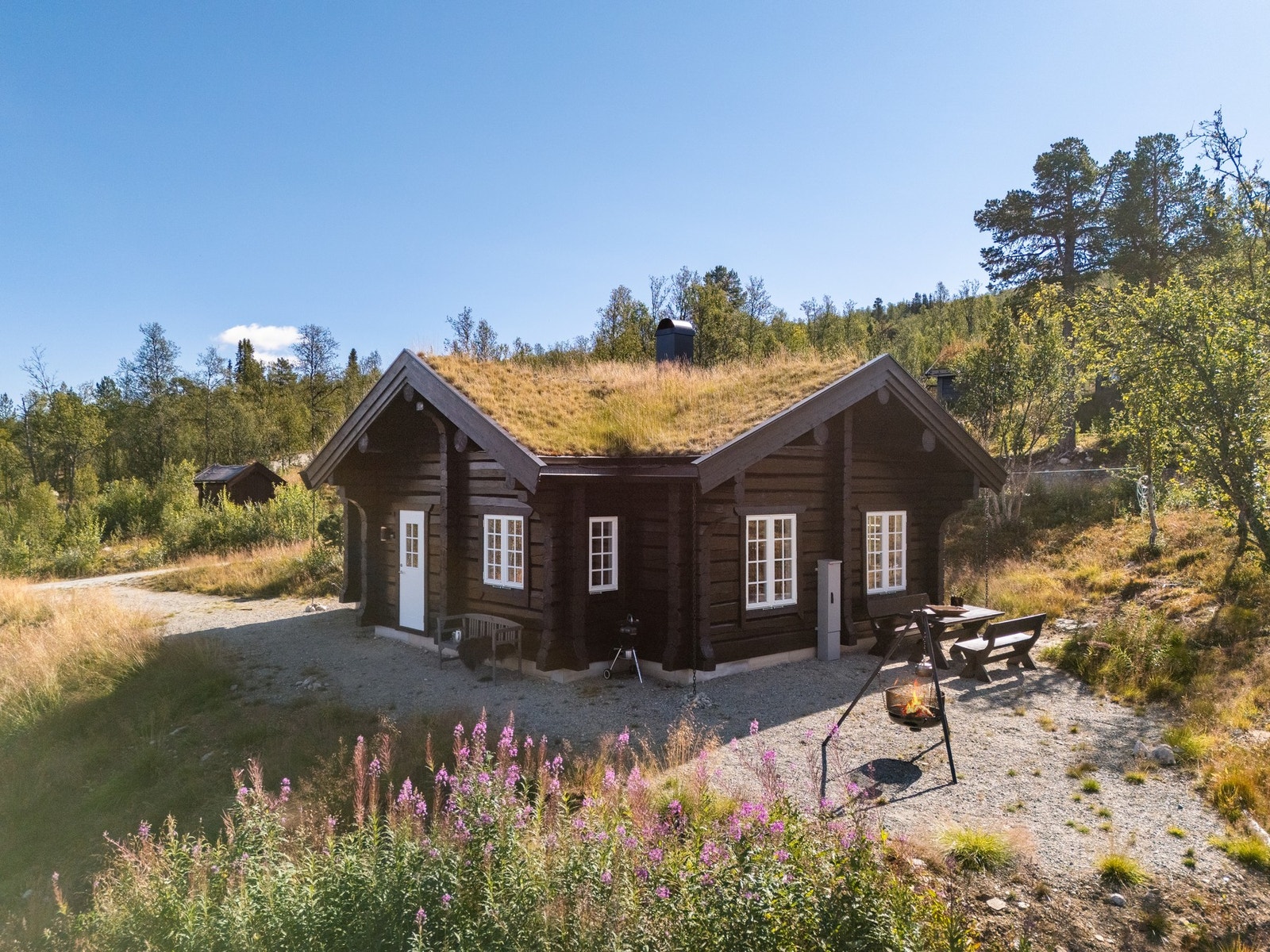 Beliggende i flott hyttefelt ved Dagali Fjellpark Galleribilde