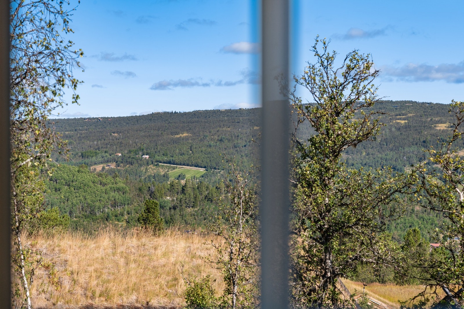 Utsikten fra hytten gir ro i sjelen Galleribilde