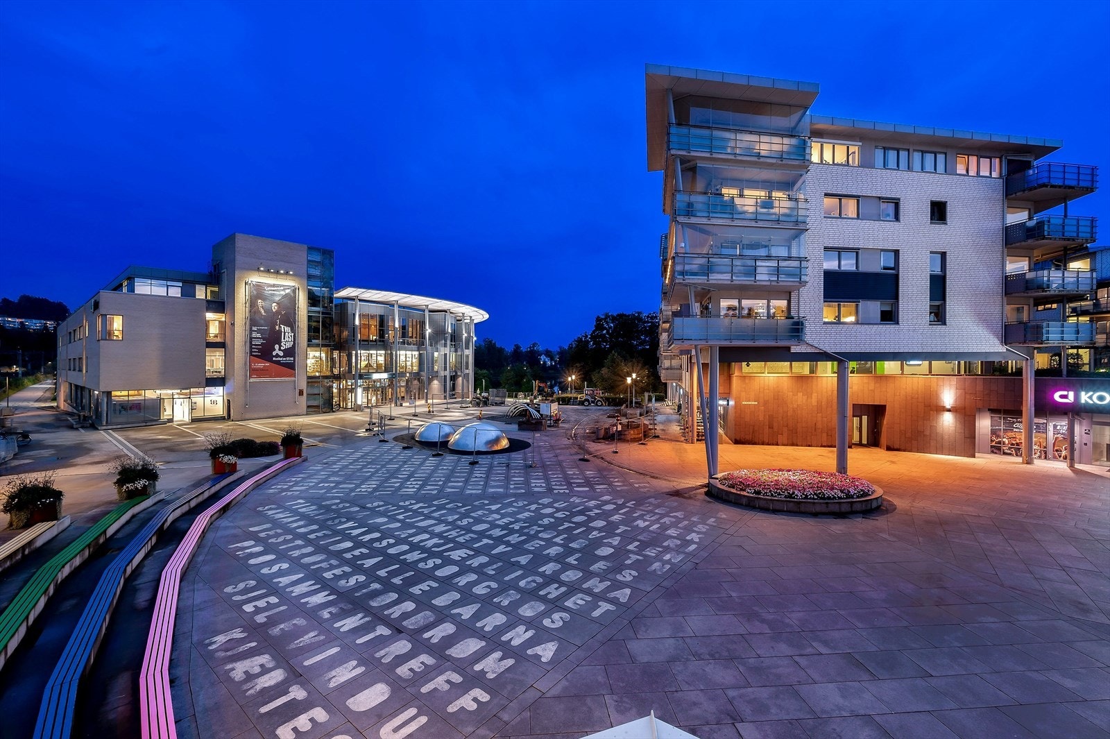 Kolben kulturhus i Kolbotn sentrum Galleribilde